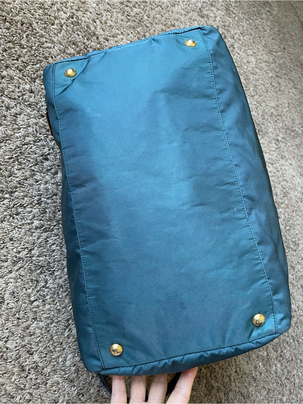 Prada Nylon Green Crossbody bag - Picture 7 of 16